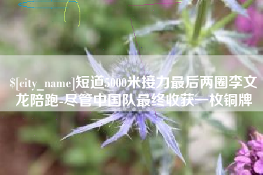 灵宝短道5000米接力最后两圈李文龙陪跑-尽管中国队最终收获一枚铜牌
