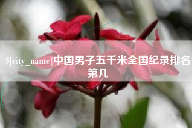 灵宝中国男子五千米全国纪录排名第几