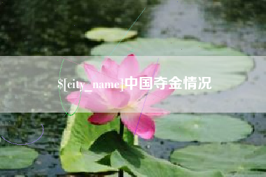 灵宝中国夺金情况
