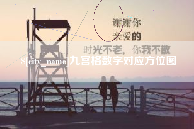 灵宝九宫格数字对应方位图