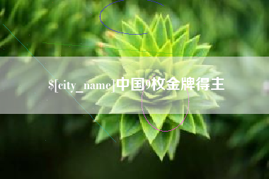 灵宝中国9枚金牌得主