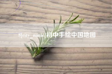 灵宝初中手绘中国地图