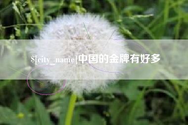 灵宝中国的金牌有好多