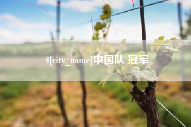 灵宝中国队 冠军