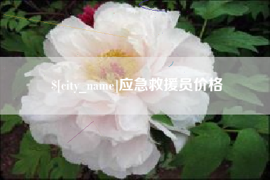 灵宝应急救援员价格