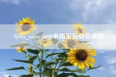 灵宝5000米国家运动员成绩