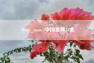 灵宝中国金牌18金