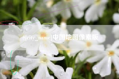 灵宝中国地图像素版