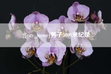 灵宝男子5000米纪录
