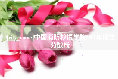 灵宝中国消防救援学院2021年招生分数线