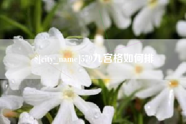 灵宝579九宫格如何排