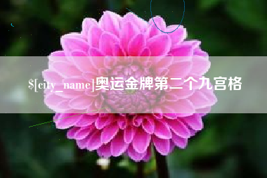 灵宝奥运金牌第二个九宫格