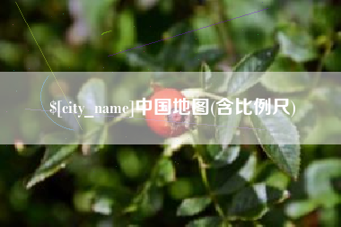 灵宝中国地图(含比例尺)