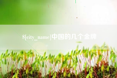 灵宝中国的几个金牌